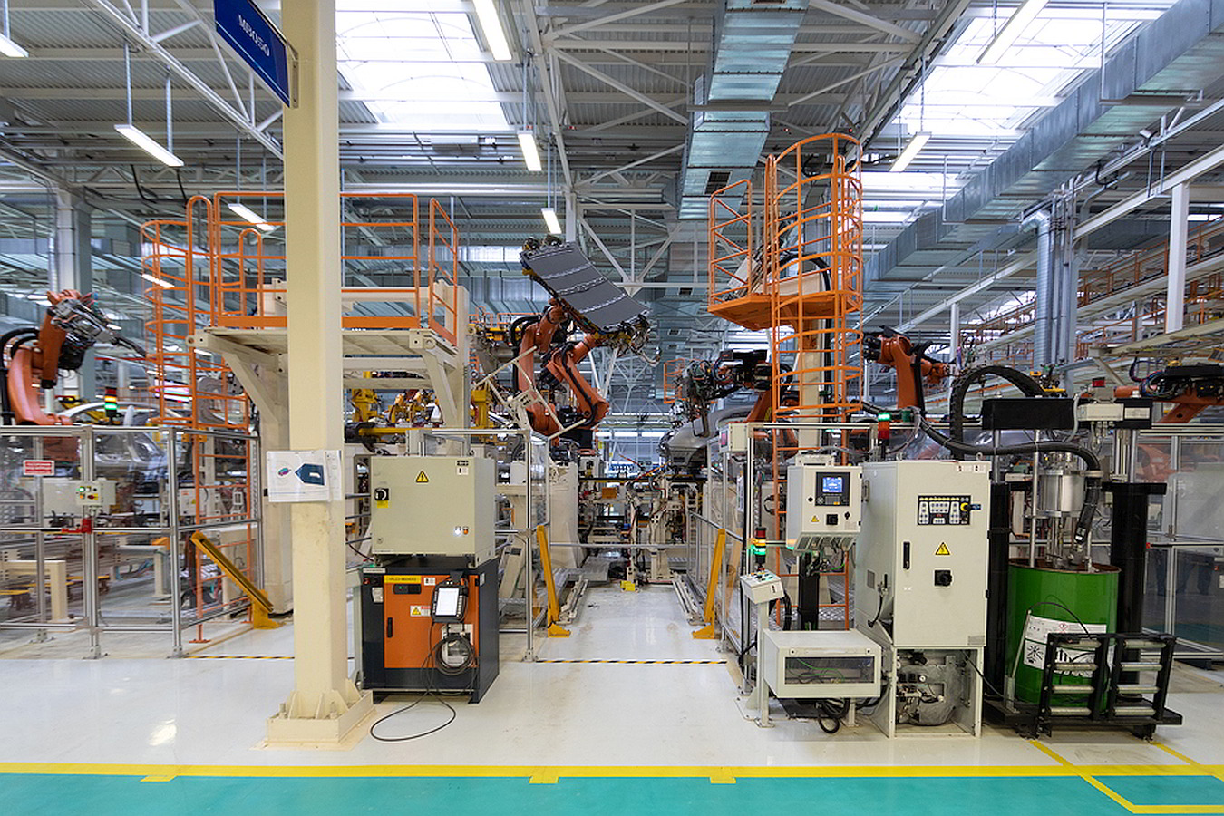 manufacturing and industry; automotive plant